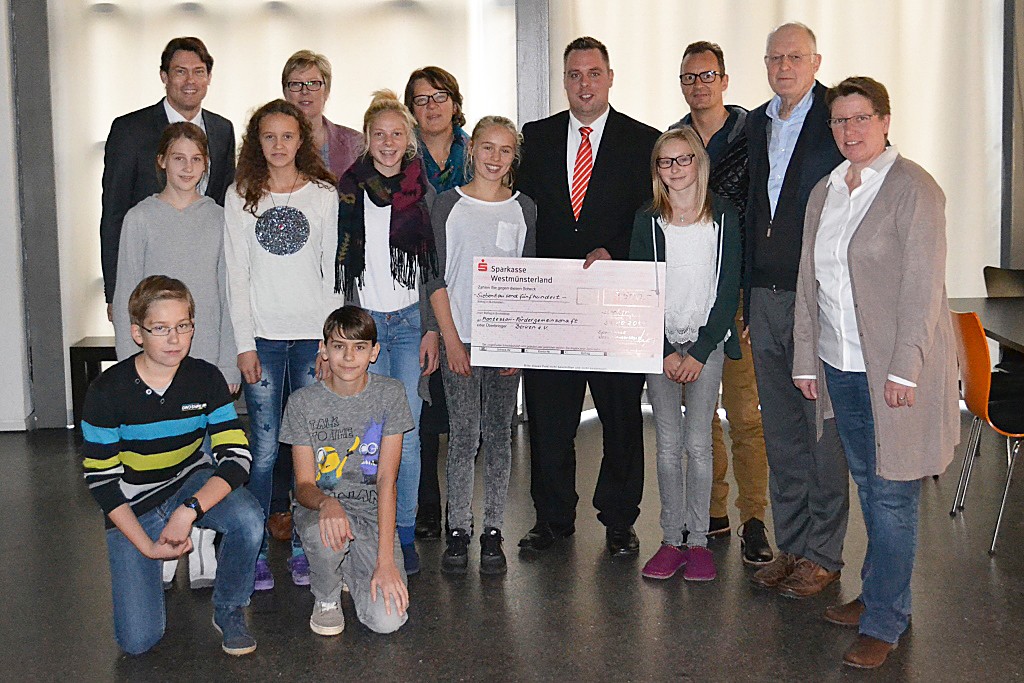 Vorhang Auf Fur Montessori Gesamtschule Blog Der Sparkasse Westmunsterland