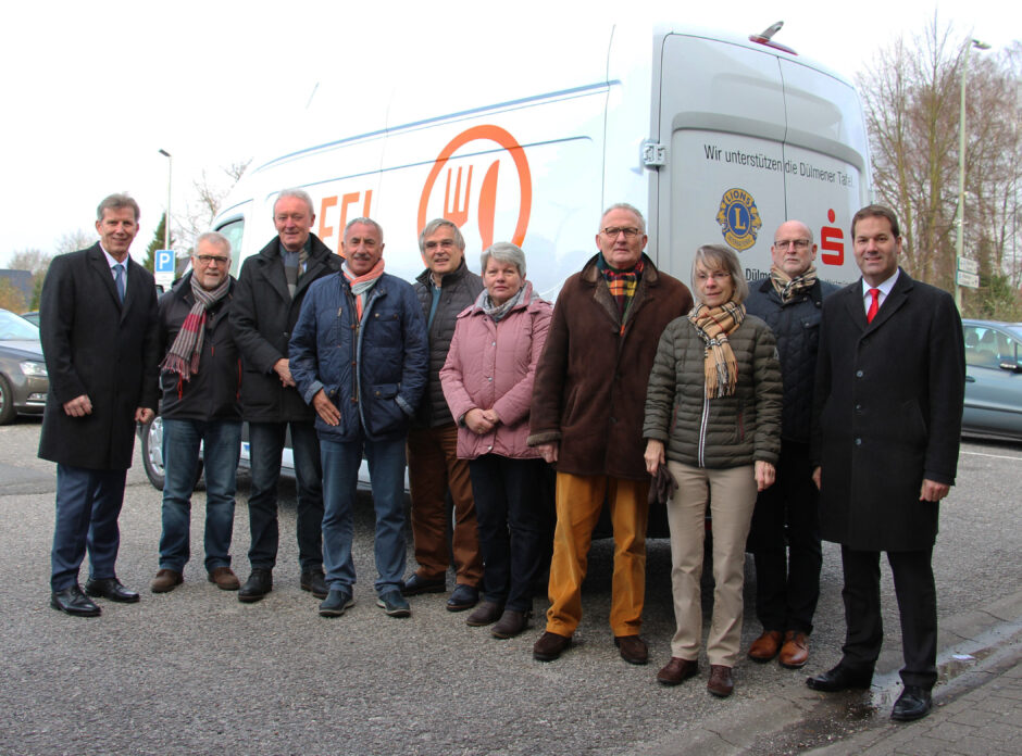 Neuer Kühltransporter für „Dülmener Tafel“