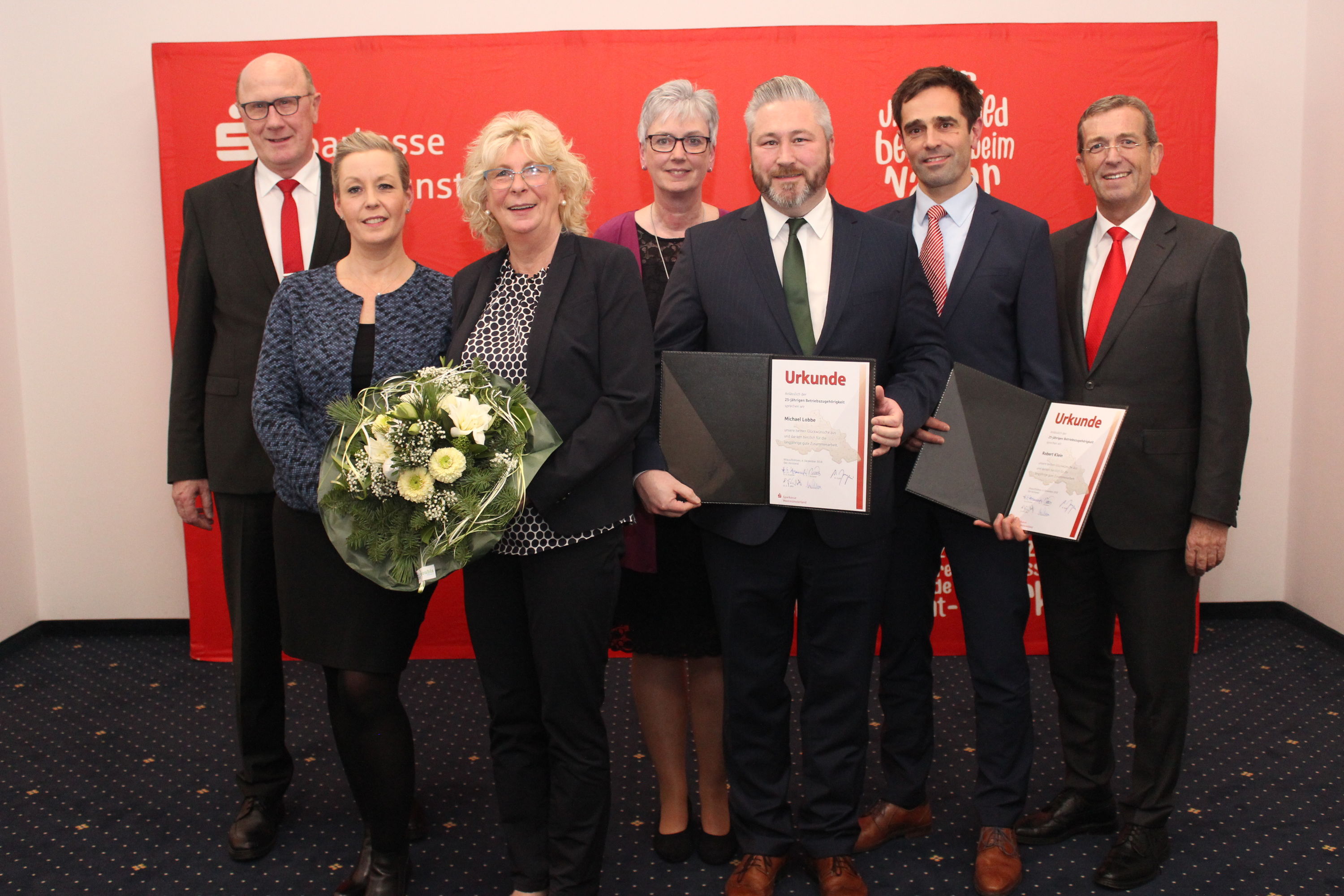 2018 AZ Coesfeld Jubilare Blog der Sparkasse Westmünsterland