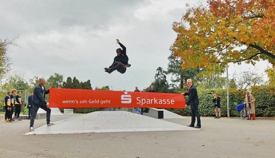 Miniramp für Borkener Skater