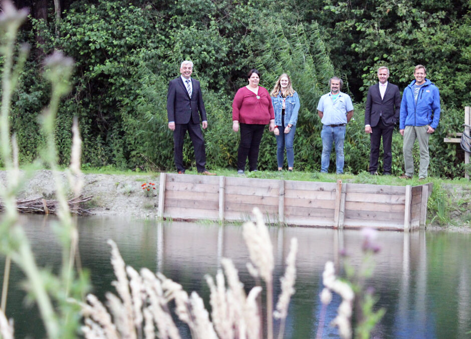 Teich wird zum Paradies