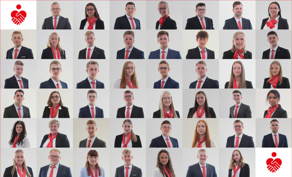 47 junge Frauen und Männer beginnen ihre Ausbildung bei der Sparkasse