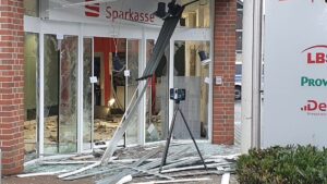 Sprengung von Geldautomaten in Heiden